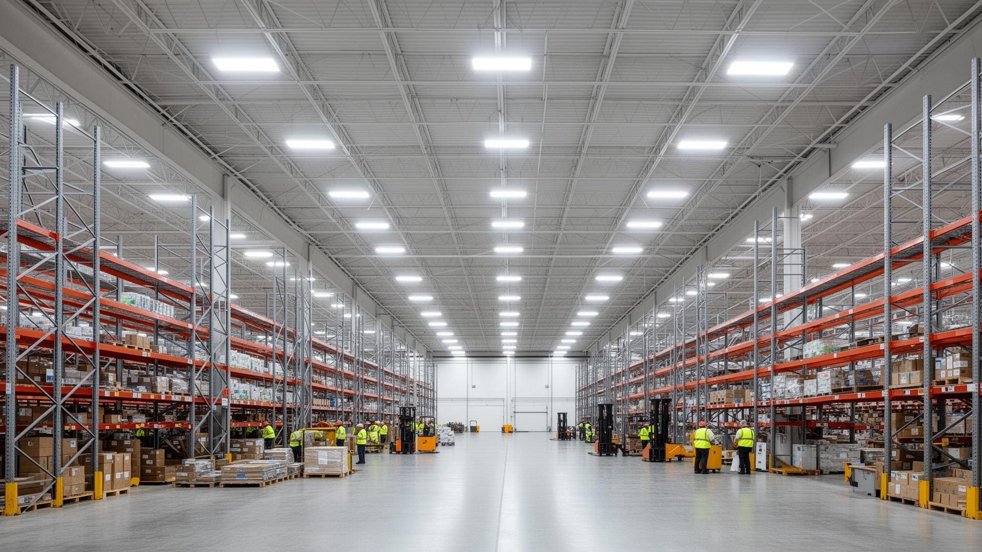 Luminárias High Bay LED para galpões e indústrias — iluminação eficiente e moderna